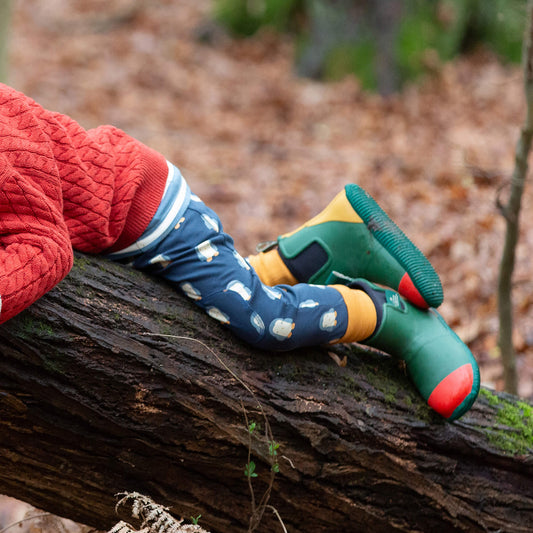 Blue Penguins Comfy Joggers Navy / 7-8y