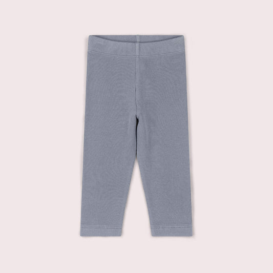Corn Blue Organic Waffle Leggings