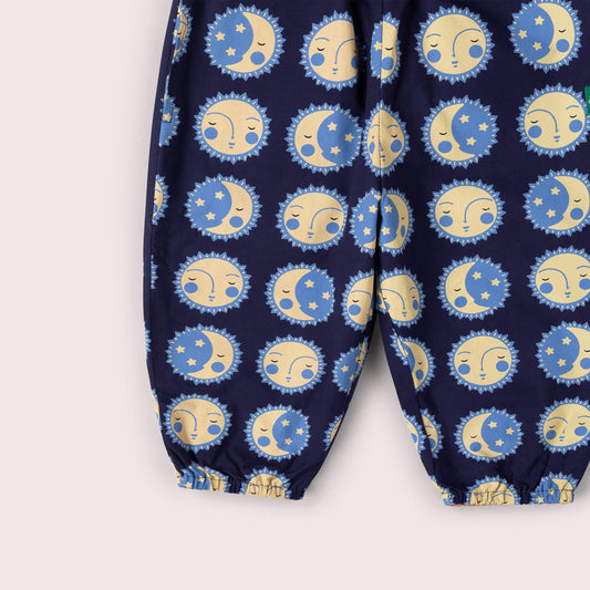 Sun Folk Parachute Joggers Blue / 4-5y