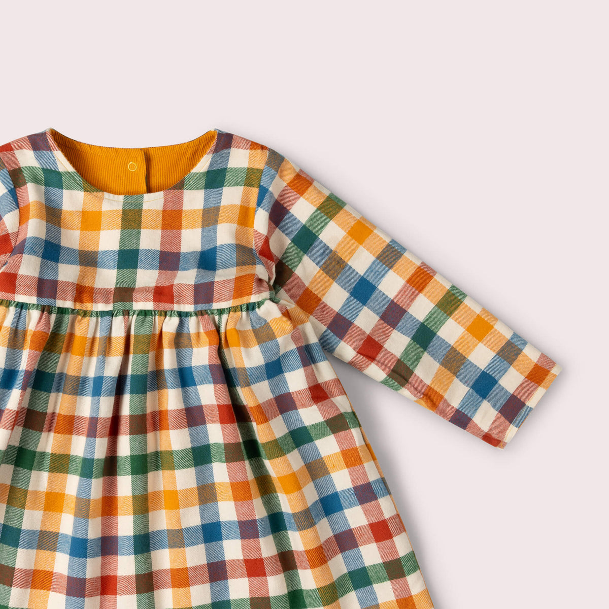 Sunflower Reversible Corduroy Pocket Dress Gold / 7-8y