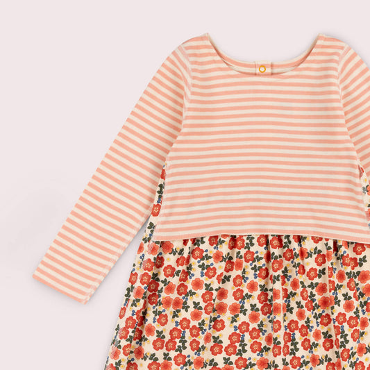 Petals Organic Adaptive Easy Peasy Long Sleeved Dress