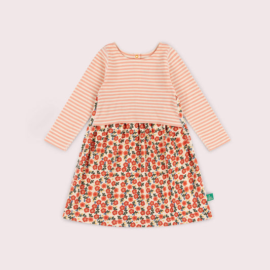 Petals Organic Adaptive Easy Peasy Long Sleeved Dress