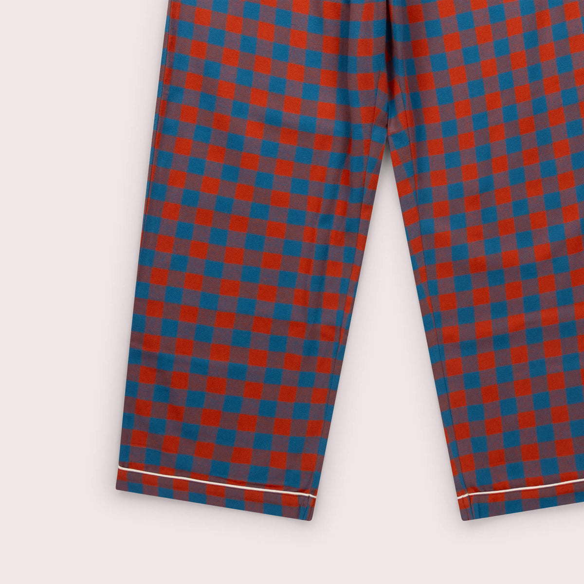 Burnt Ochre Check Adult Classic Pyjamas Multi / X Large