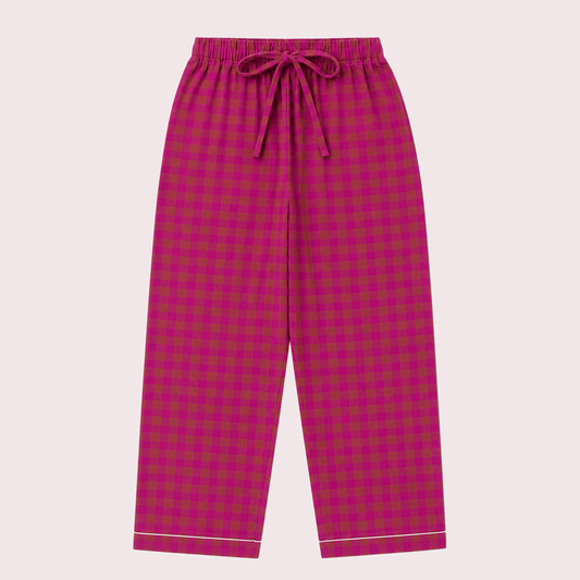 Berry Check Adult Classic Pyjama Bottoms