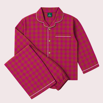 Berry Check Adult Classic Pyjamas