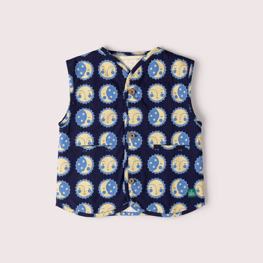 Sun Folk Sherpa Lined Reversible Gilet