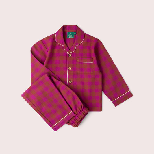 Pyjama classique à carreaux Berry