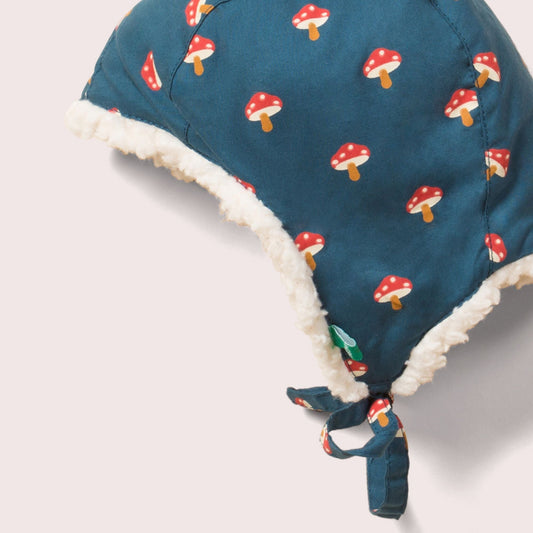 Little Toadstools Sherpa Lined Hat