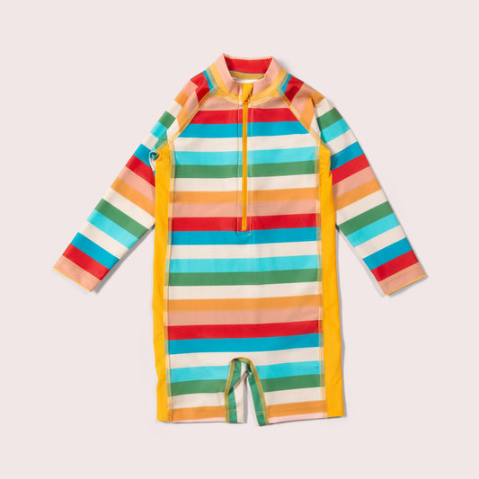 Rainbow UPF 50+ Recycled Sunsafe Sunsuit