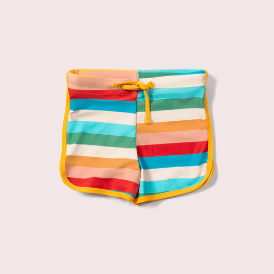 Rainbow UPF 50+ Recycled Swim Shorts