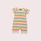 Cream Rainbow Organic Summer Romper