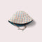 Checked Seersucker Reversible Sunhat