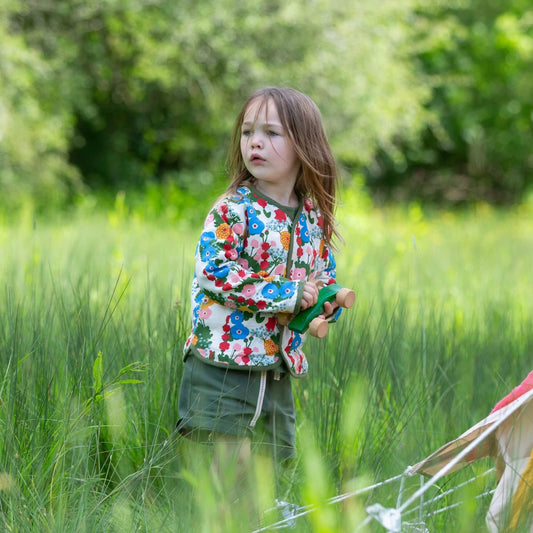 Forest Green By The Sea Twill Shorts