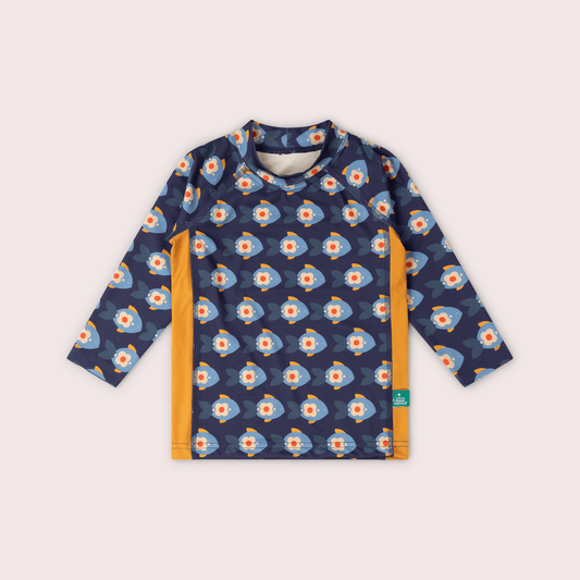 Little Fish UPF 50 Sunsafe Long Sleeve Rash Vest