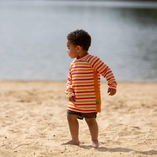 Sorbet Striped UPF 50 Sunsafe Long Sleeve Rash Vest