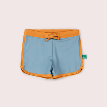 Hazy Blue Recycled Swim Shorts