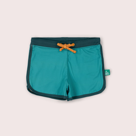 Emerald Green Recycled Swim Shorts