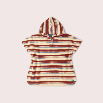 Beach Stripe Baby Towel Poncho
