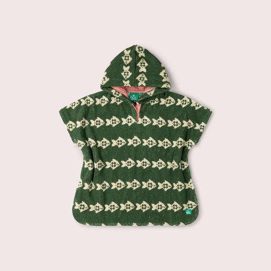 Swimming Fish Baby Towel Poncho