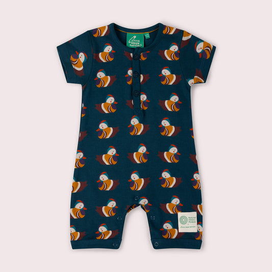 Mandarin Ducks Organic Romper