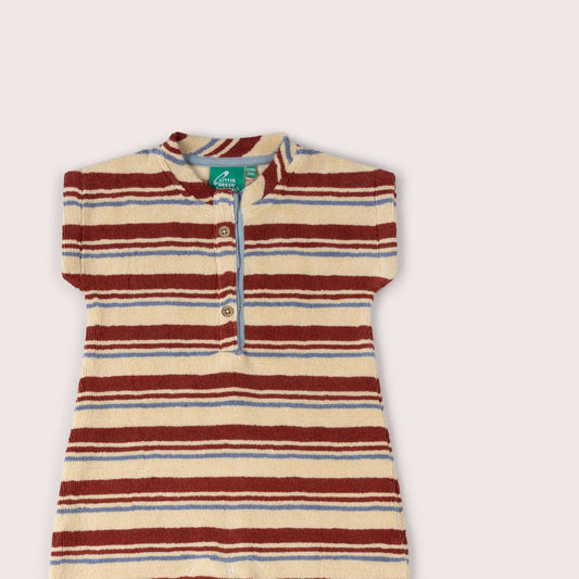 Beach Stripe Towelling Romper