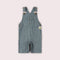 Navy Striped Dungaree Shorts Navy / 18-24m