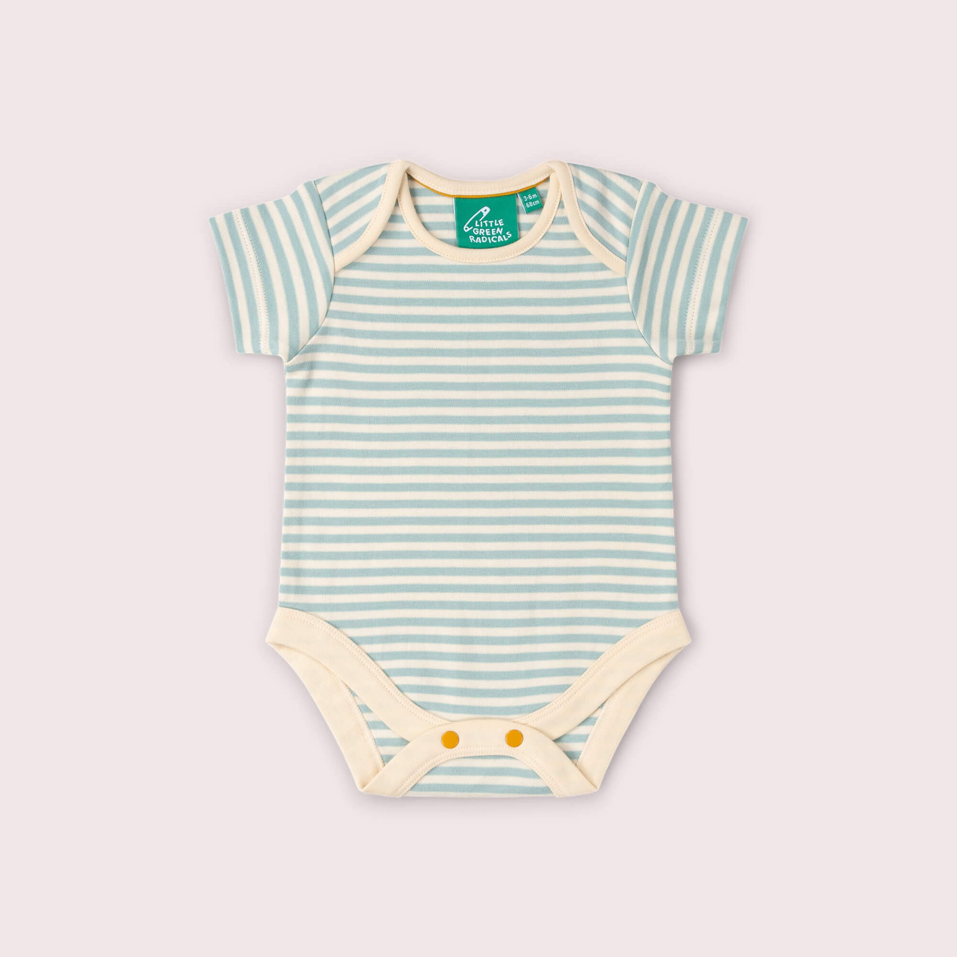 Little Fish Organic Baby Bodysuit 2 Pack Blue / 18-24m
