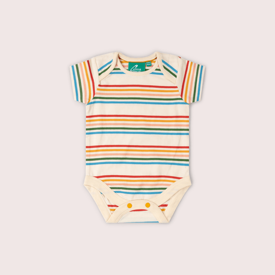 Vintage Rainbows Organic Baby Bodysuit 2 Pack MULTI / 18-24m