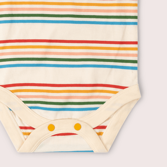 Vintage Rainbows Organic Baby Bodysuit 2 Pack MULTI / 18-24m