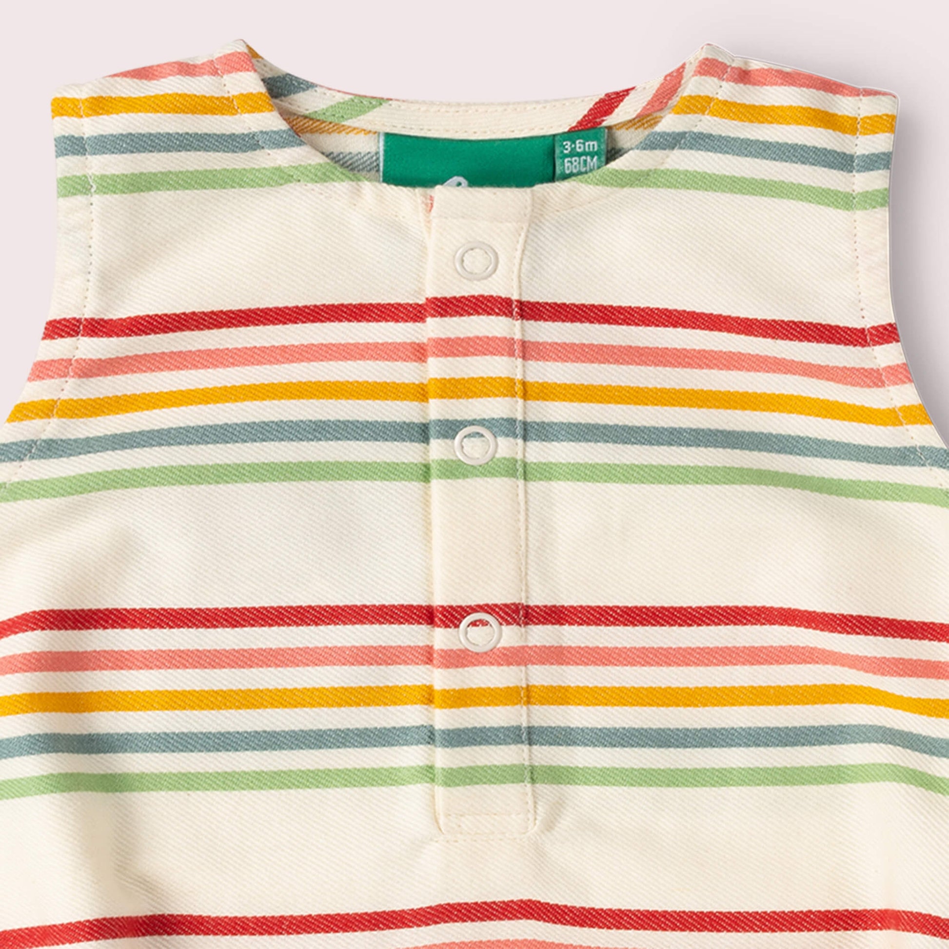 Cream Rainbow Bubble Body MULTI / 18-24m