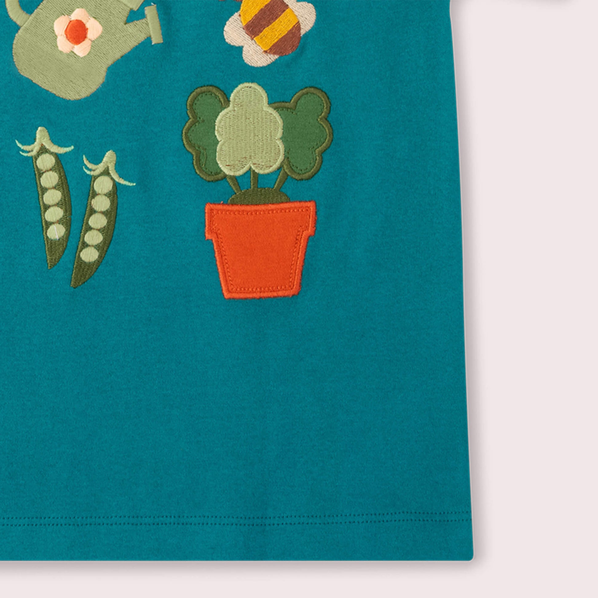 Spring Garden Organic Short Sleeve T Shirt Green / 18-24m