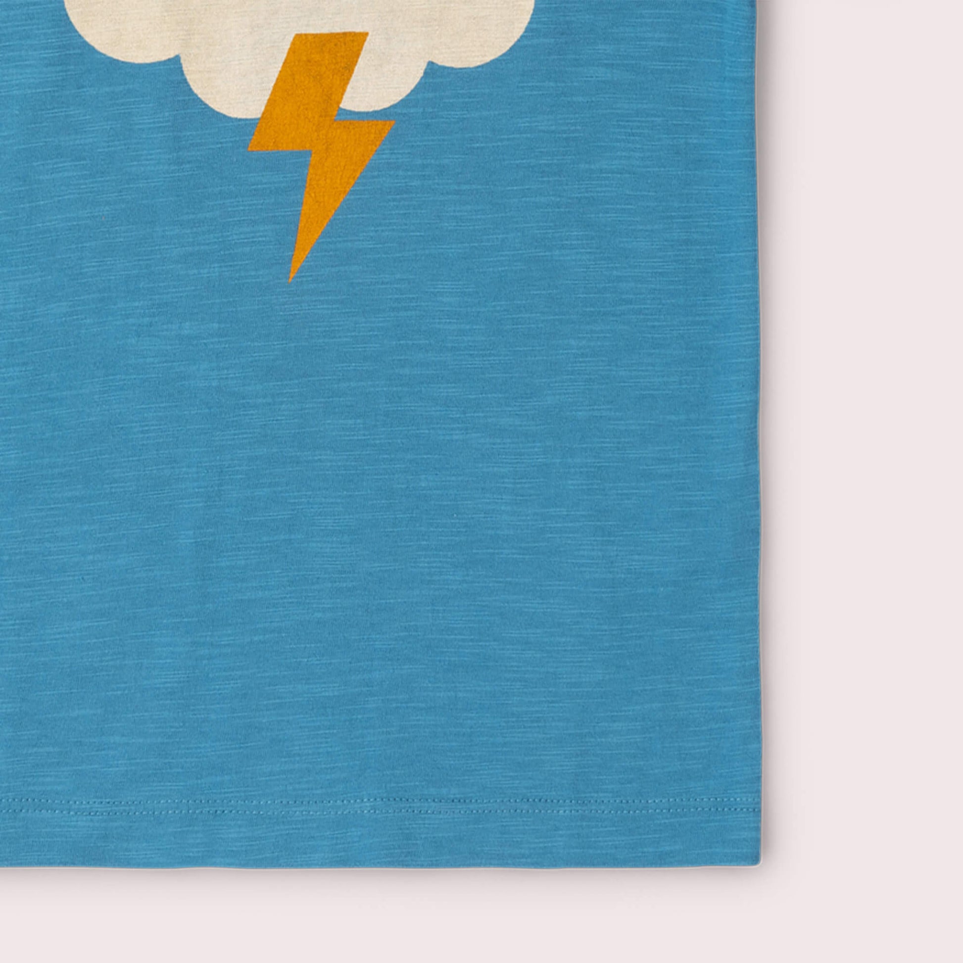 Every Cloud Short Sleeve Popper T Shirt Blue / 18-24m