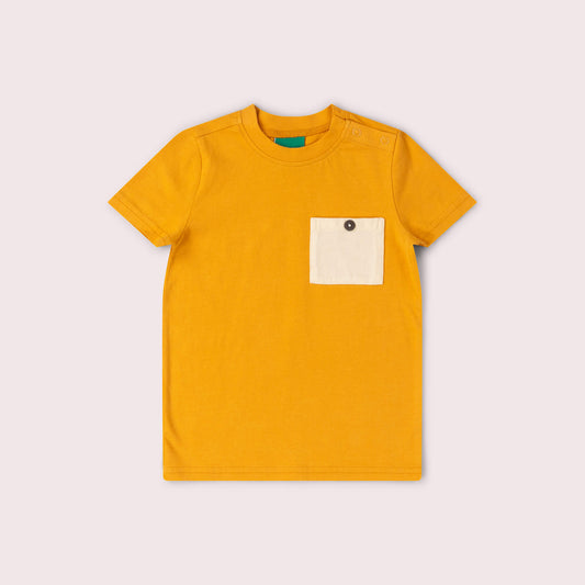 Golden Ochre Short Sleeve Essential T-Shirt Gold / 18-24m
