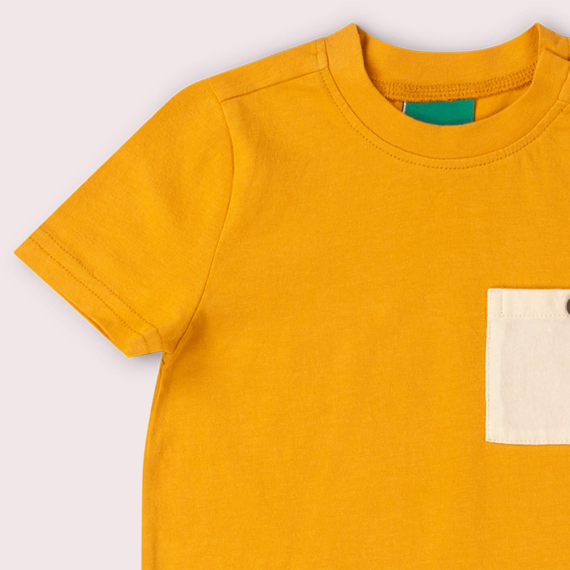 Golden Ochre Short Sleeve Essential T-Shirt Gold / 18-24m