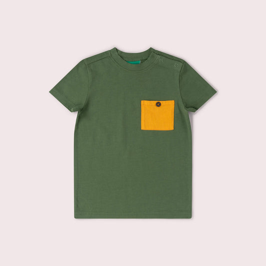 Chive Short Sleeve Essential T-Shirt Green / 18-24m