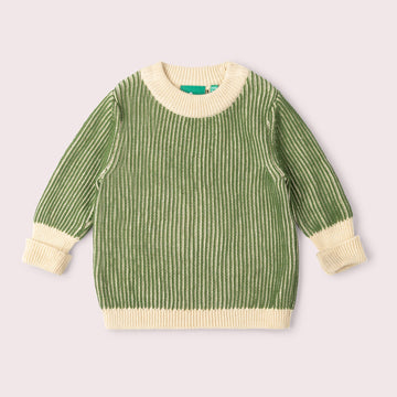 Garden Green Knitted Snuggly Jumper Green / 12-24m