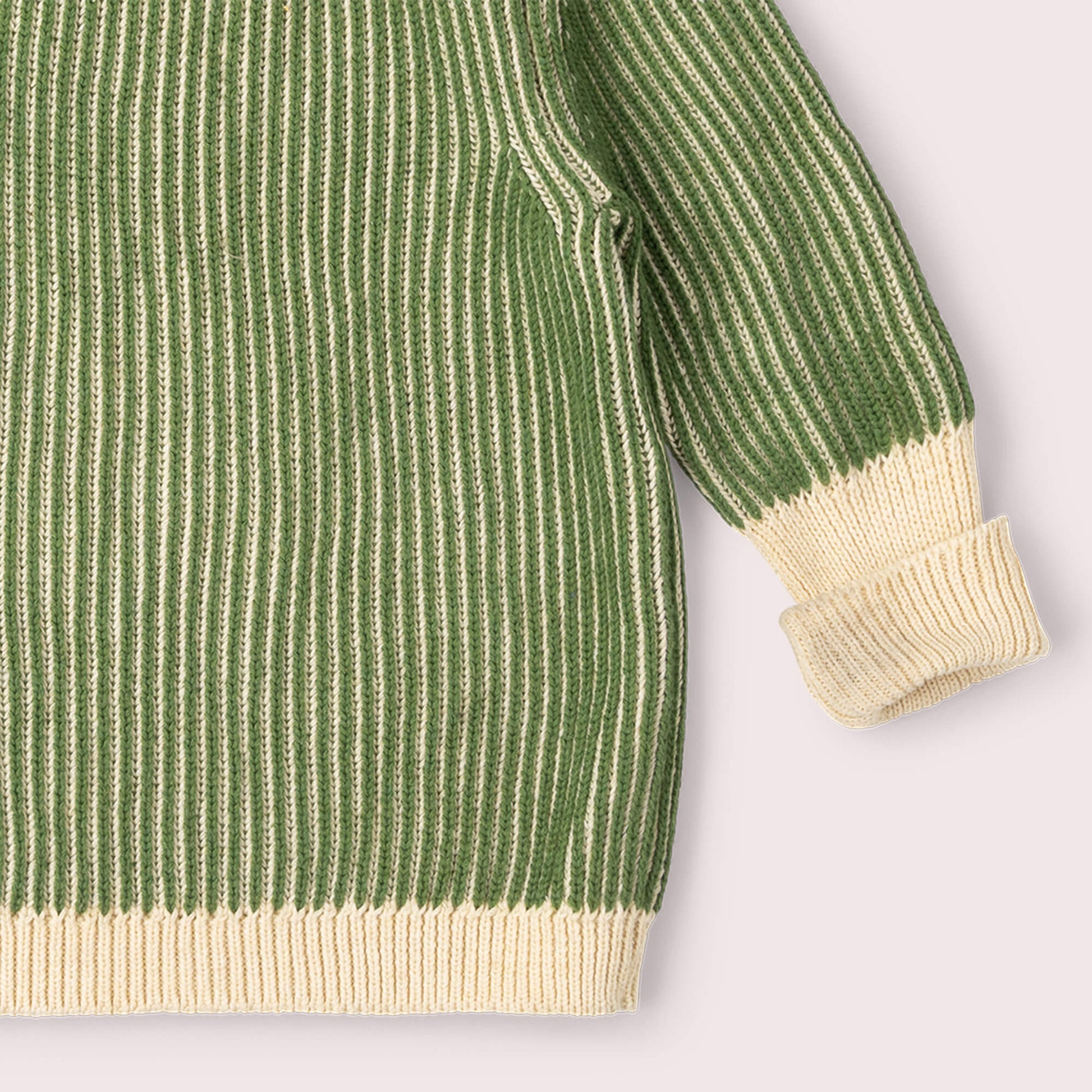 Garden Green Knitted Snuggly Jumper Green / 12-24m