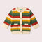 Spring Rainbow Knitted Snuggly Cardigan MULTI / 12-24m