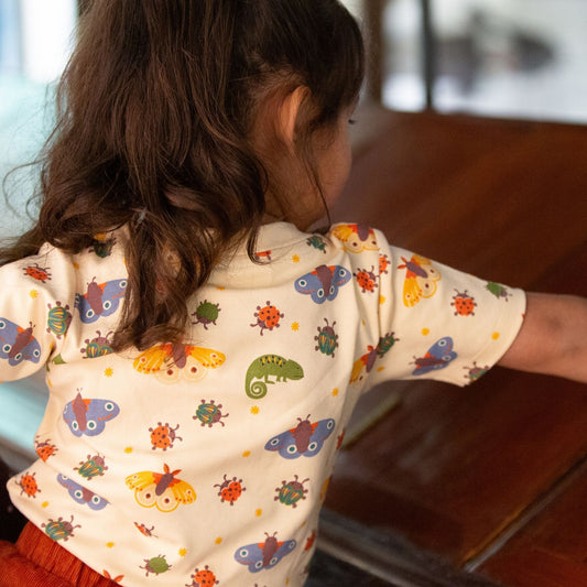 Cream Extraordinary Organic Short Sleeve T Shirt