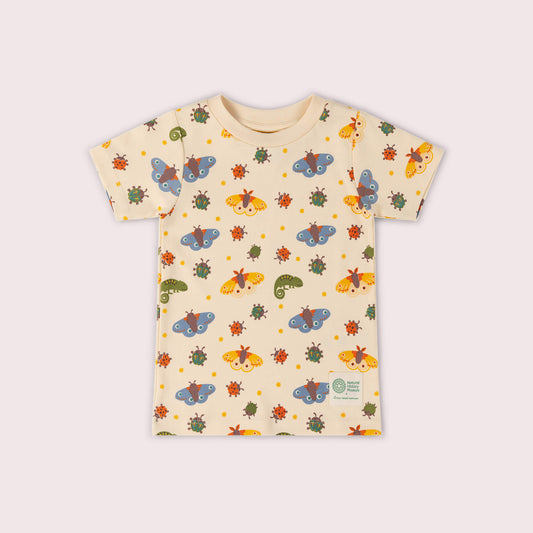 Cream Extraordinary Organic Short Sleeve T Shirt