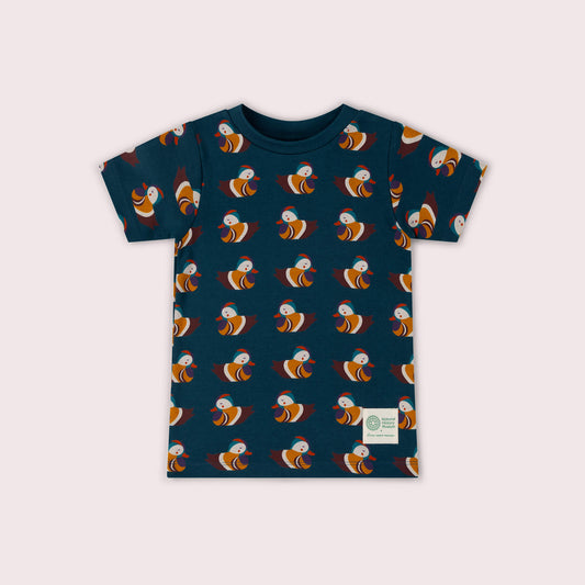 Mandarin Ducks Organic Short Sleeve T Shirt