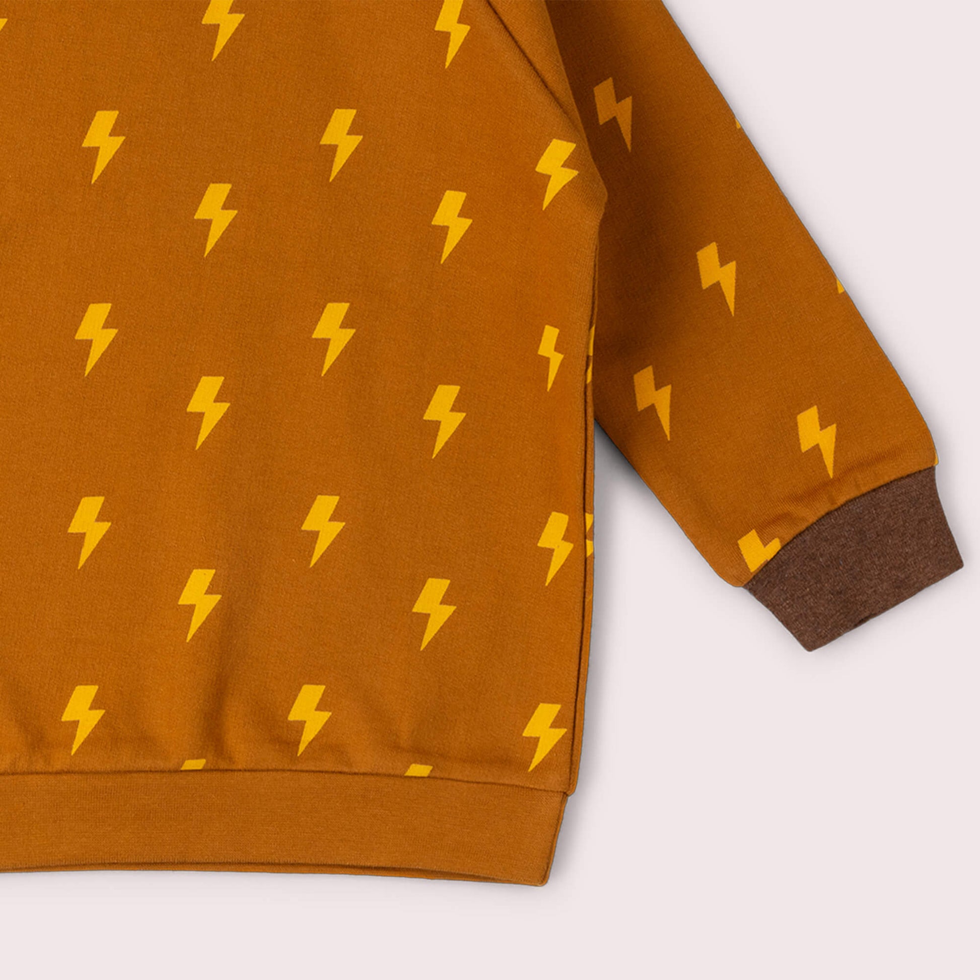 Lightning Raglan Sweatshirt Gold / 18-24m