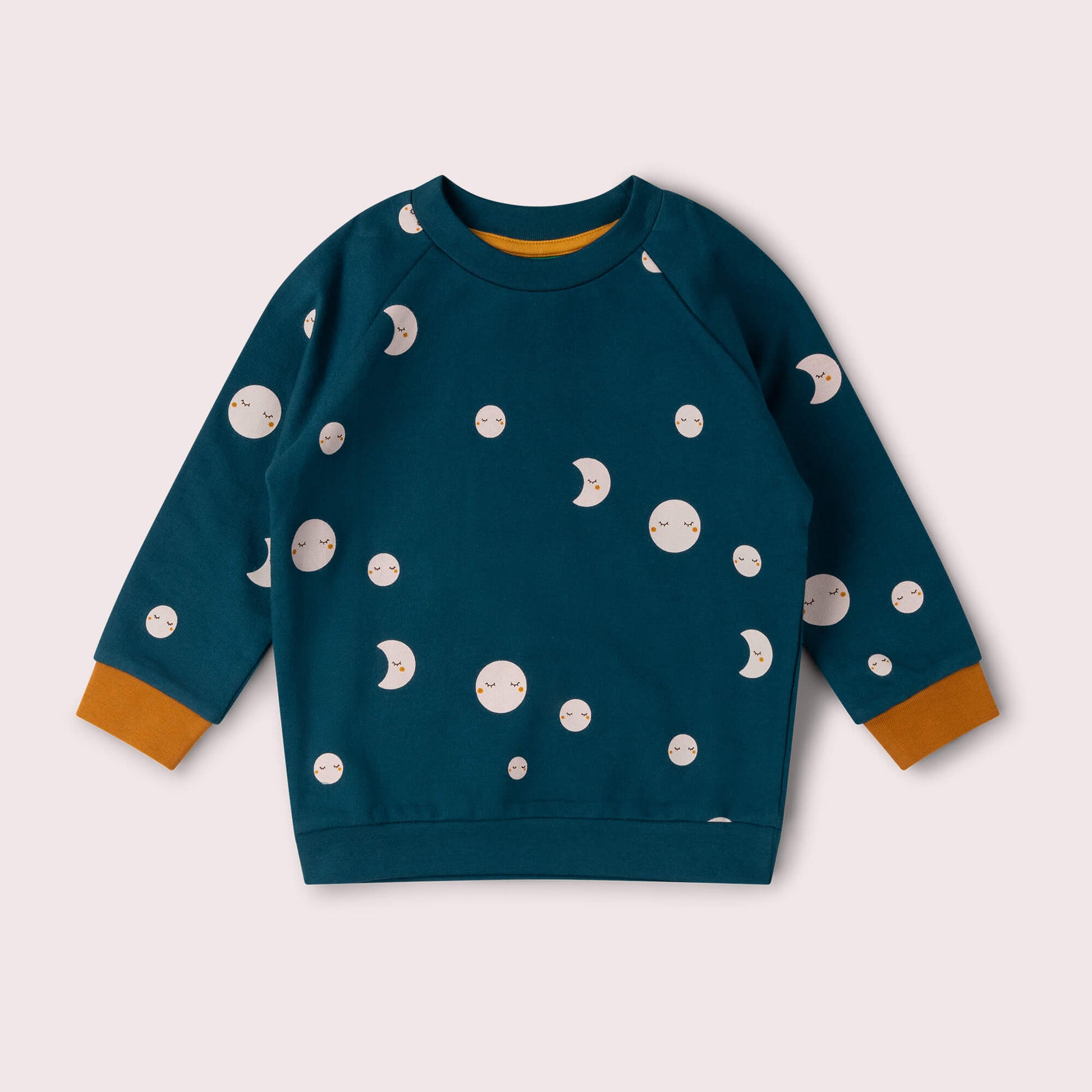 Midnight Moon Raglan Sweatshirt Blue / 18-24m