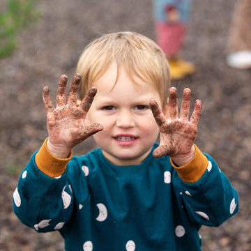 Midnight Moon Raglan Sweatshirt Blue / 18-24m