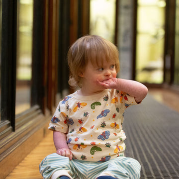 Cream Extraordinary Easy Feeding Adaptive Short Sleeve T Shirt