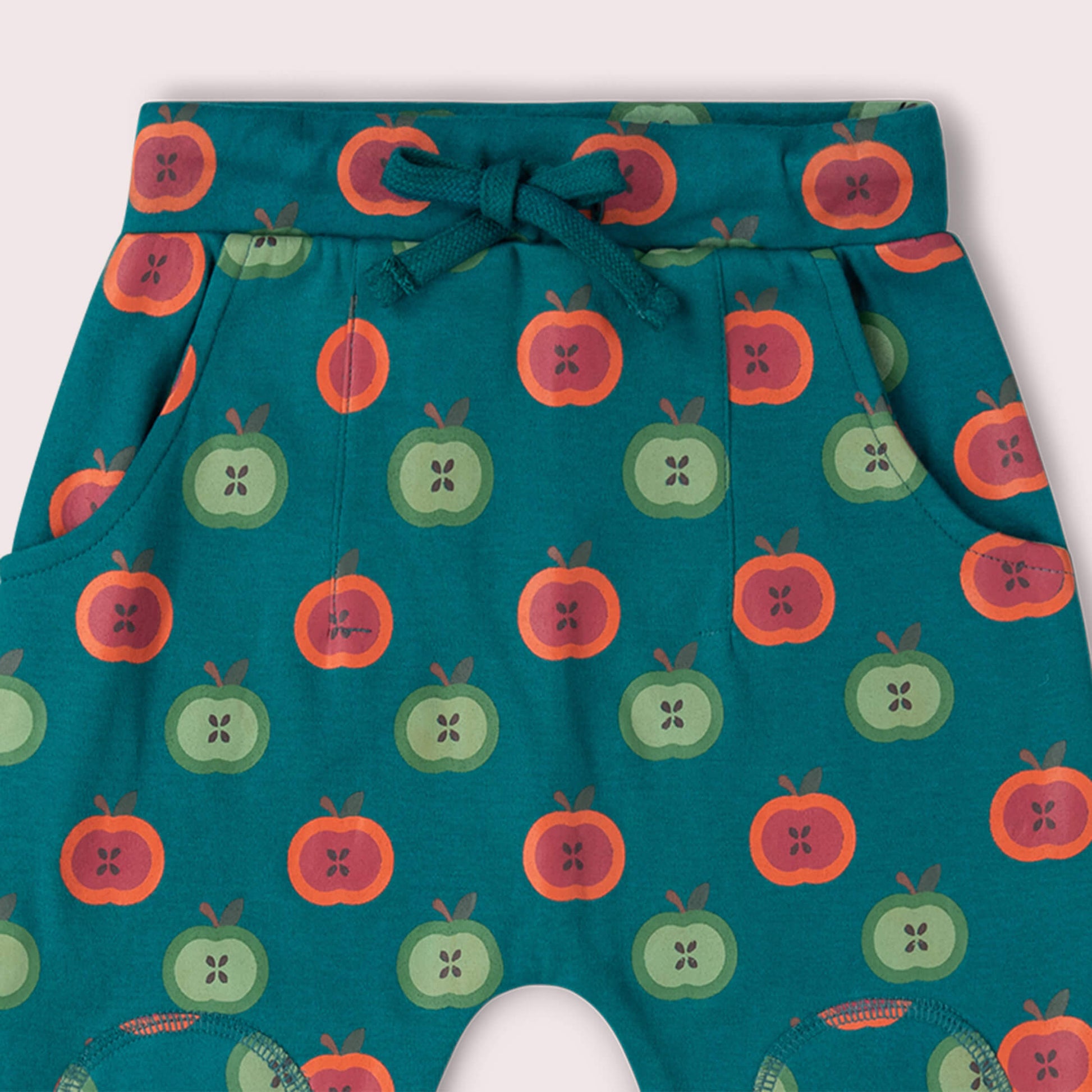 Apple Picking Organic Comfy Joggers Blue / 18-24m