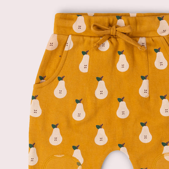 Summer Pears Organic Comfy Joggers Gold / 18-24m