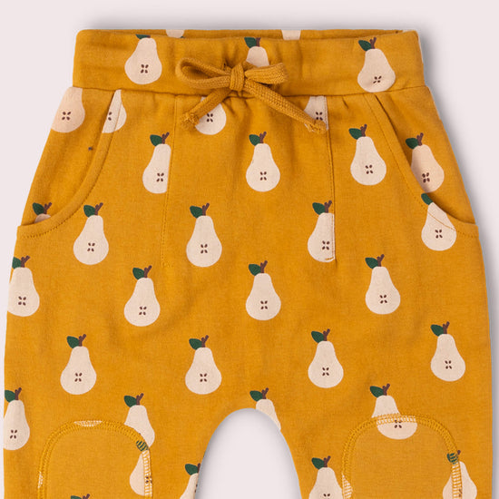 Summer Pears Organic Comfy Joggers Gold / 18-24m