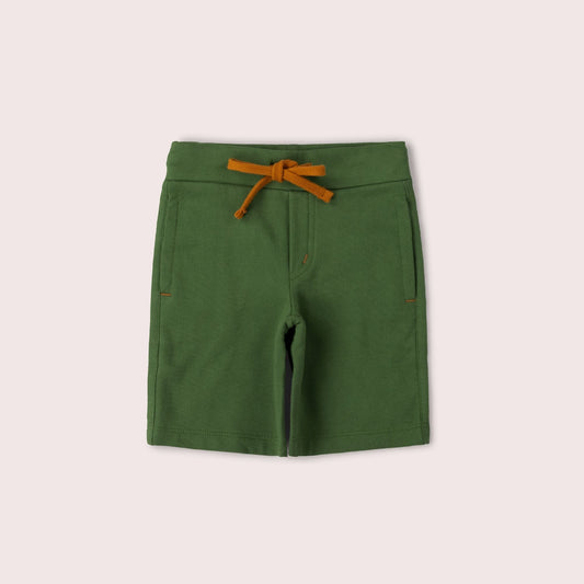 Woodland Green Comfy Jogger Shorts Green / 18-24m