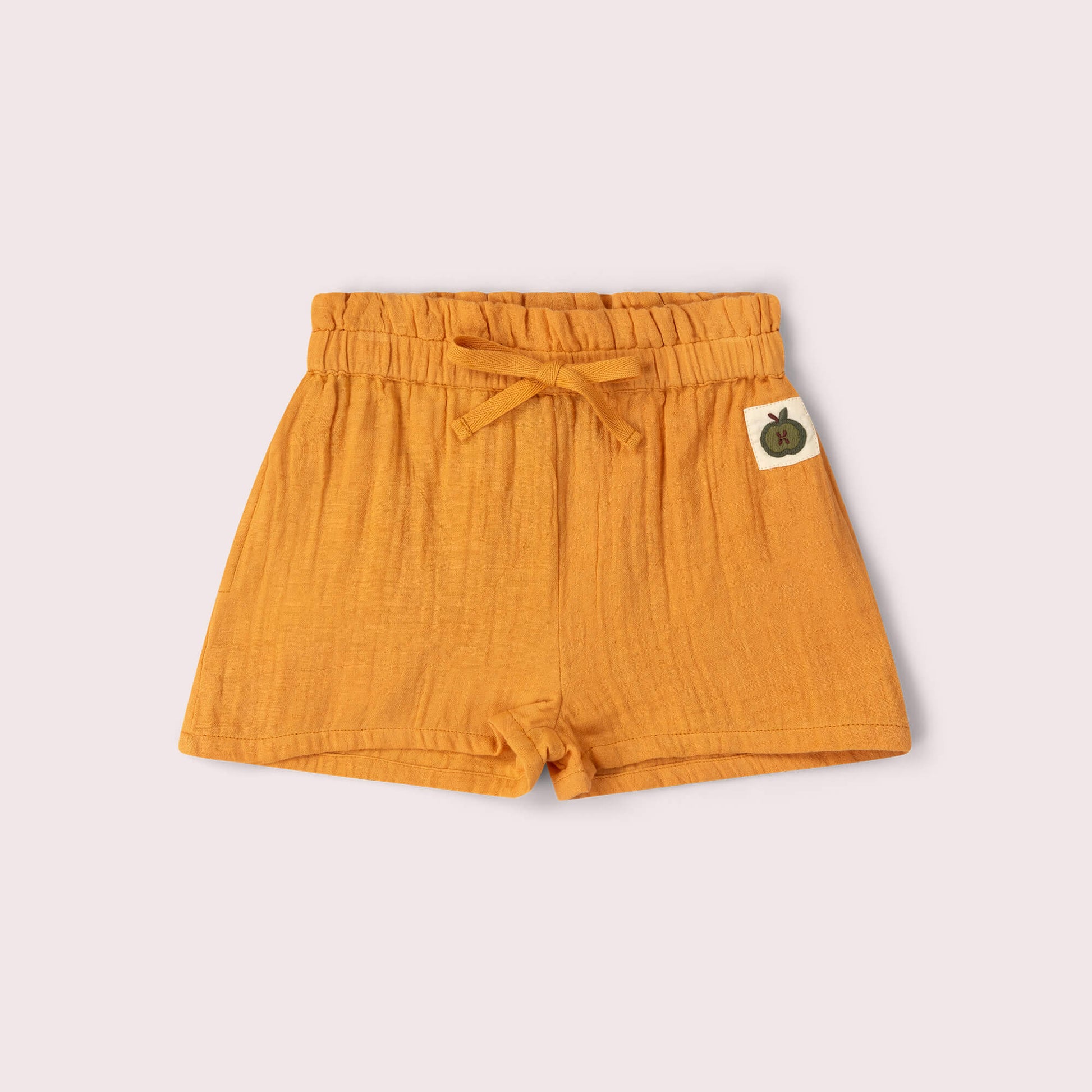 Golden Ochre By The Sea Shorts Gold / 18-24m